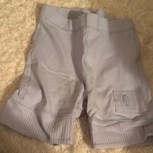 Free People grey biker short